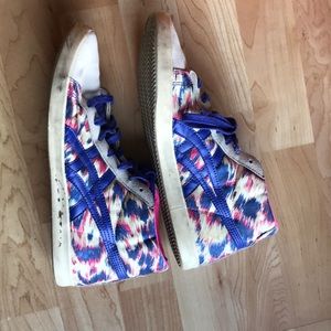 Size 7.5W Onitsuke Tiger high top sneakers rare